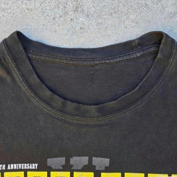 Pittsburgh Steelers Mens Size M VTG Championship Ring Longsleve t-shirt - Picture 4 of 4